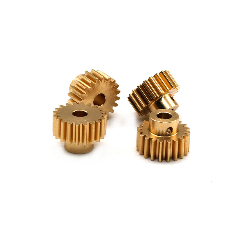 OEM Machining CNC de precisão Turning Parts Gear aço inoxidável alumínio latão Bevel Pinion usinagem